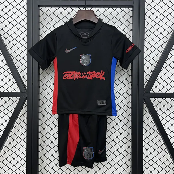 Kit Criança Barcelona Fora 2025/26 - Vista 1