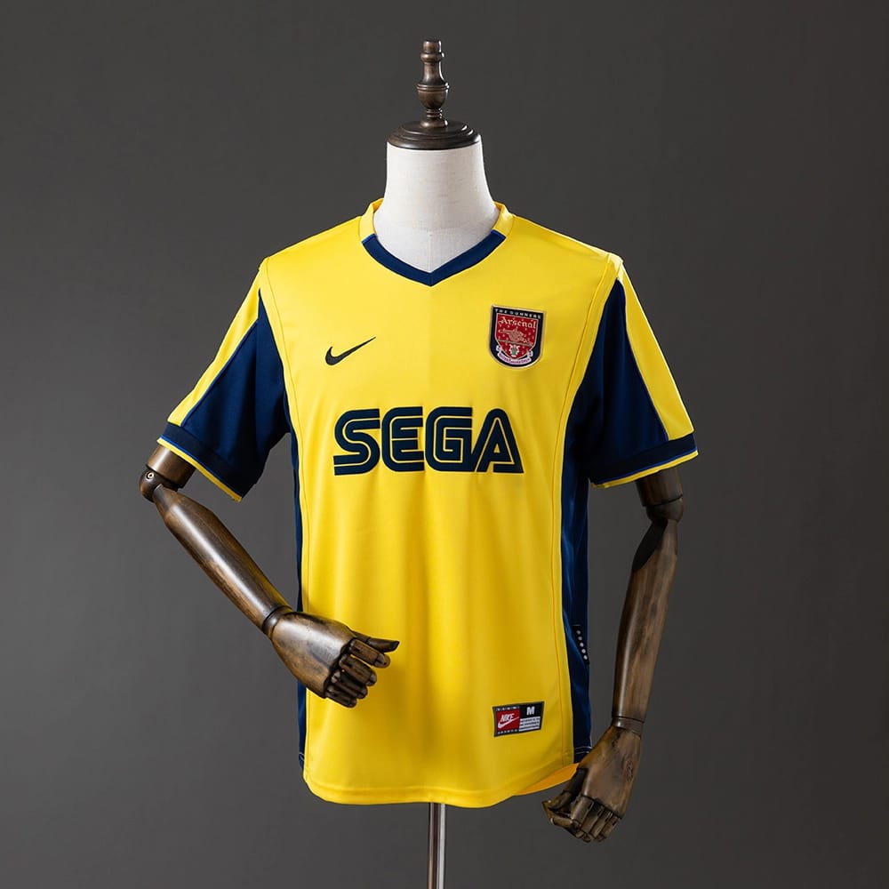 Camisola Arsenal 1999/00 Alternativa Retro - Vista 1
