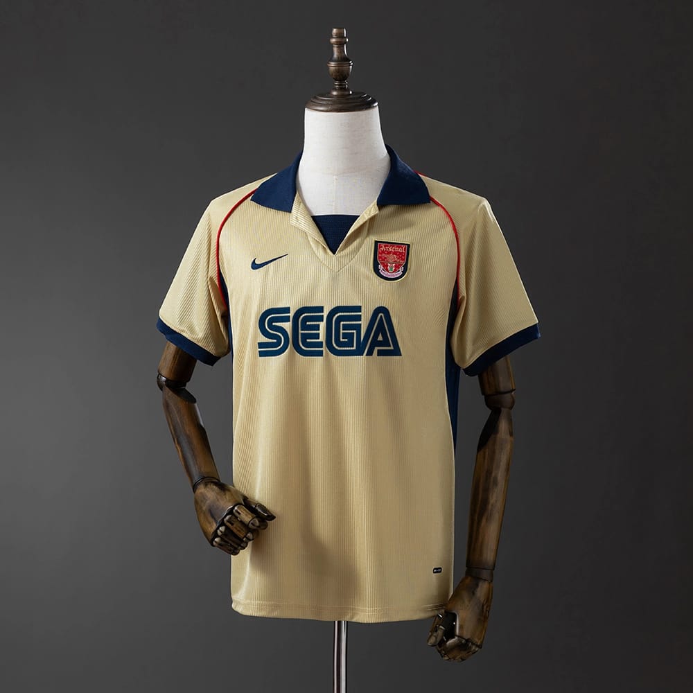 Camisola Arsenal 2001/02 Alternativa Retro - Vista 1