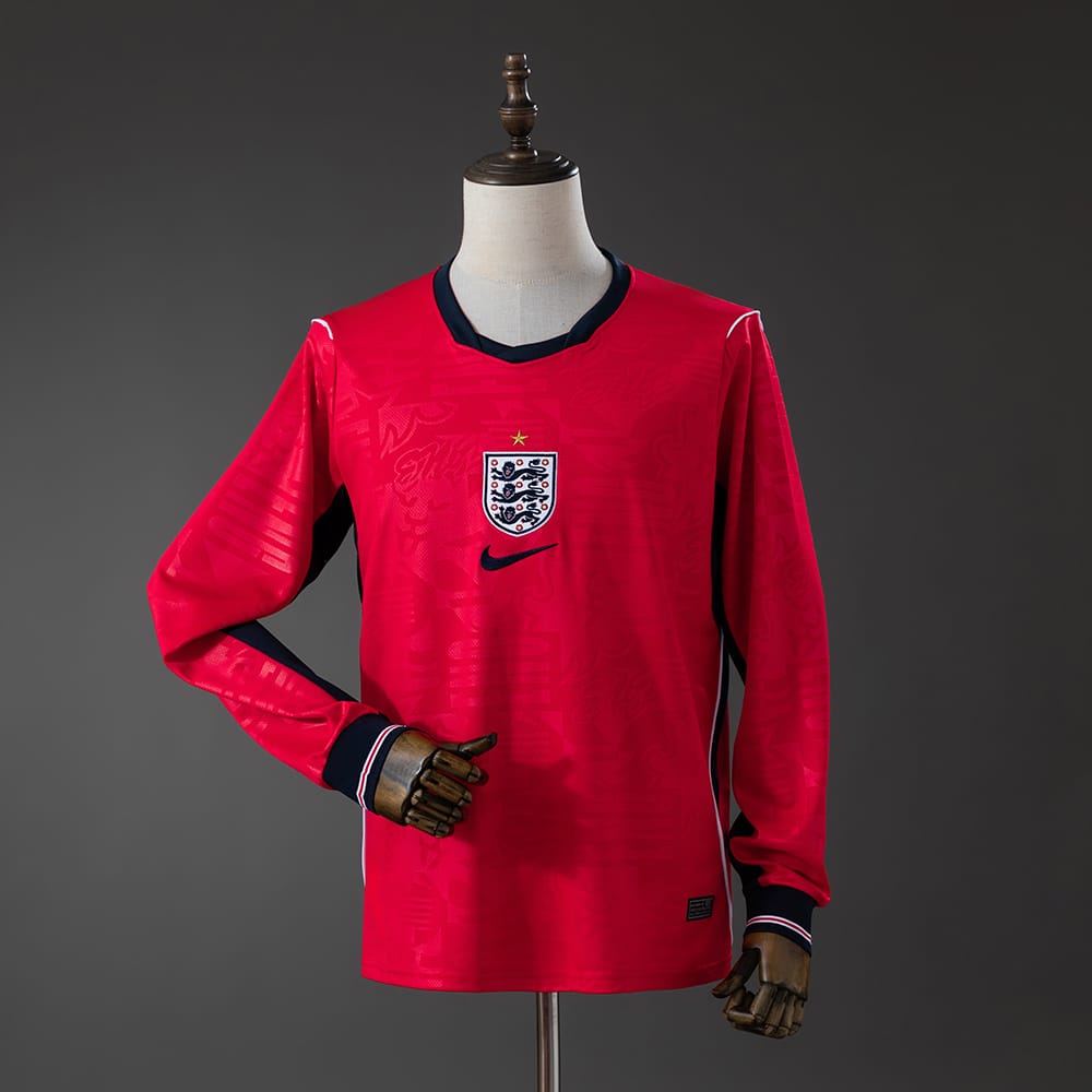 Camisola Fora Inglaterra 2026 Manga Comprida - Vista 1