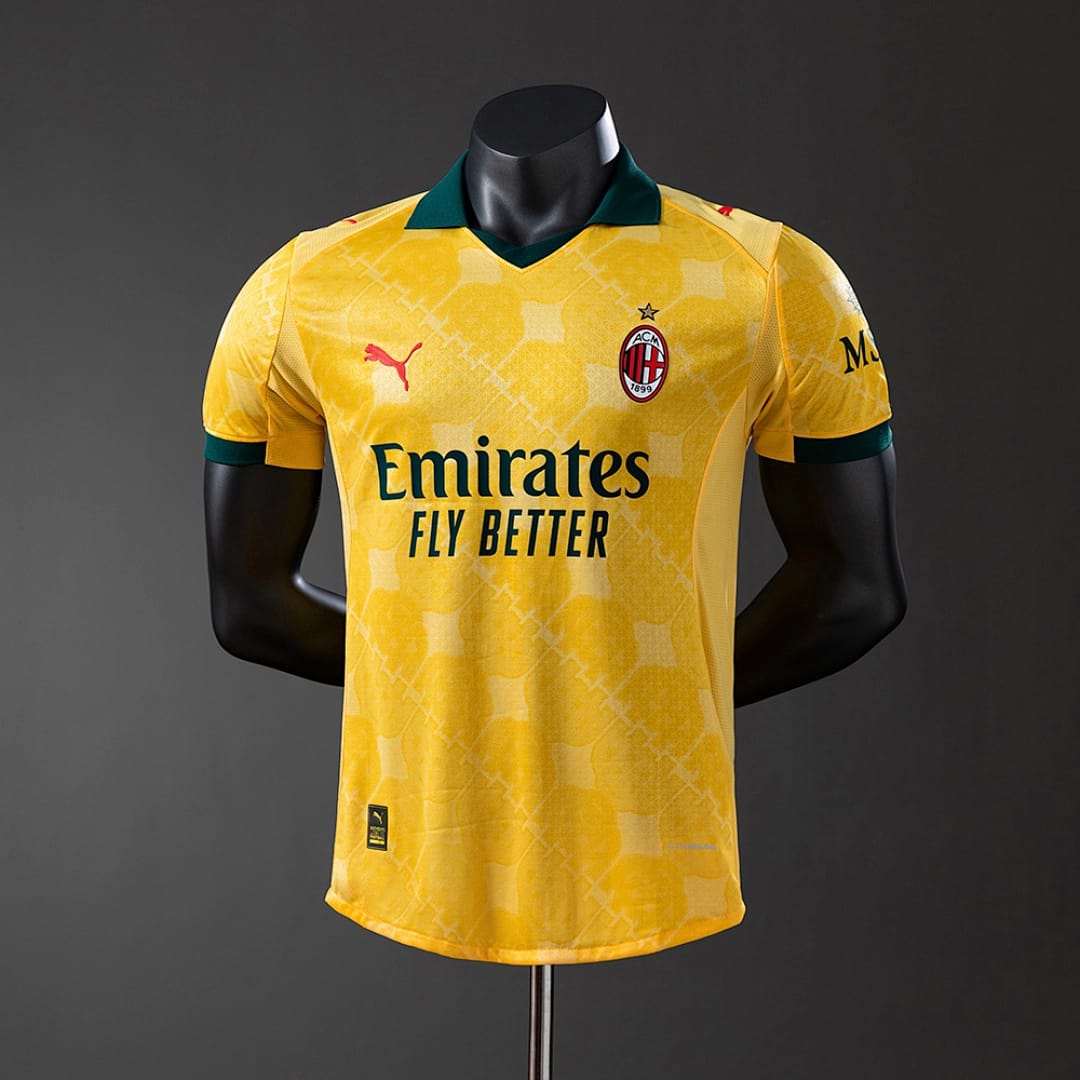 Camisola 2ª Alternativa do AC Milan 2025/2026 (Versao Jogador) - Vista 1