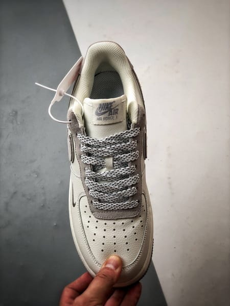 ASSC x Air Force 1 Low Mescla Branco e Cinza - Vista 9