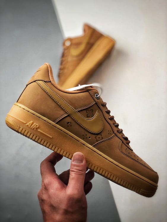 Nike Air Force 1 Low Estampado Trigo - Vista 7
