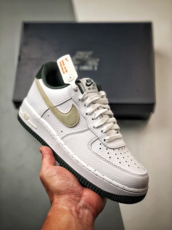 Air Force 1 '07 Low Retro Branco e Verde - Vista 1