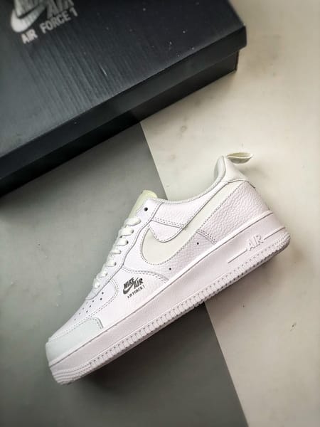 Air Force 1 '07 Low Branco Refletivo Angel - Vista 8