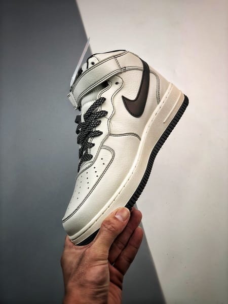 Air Force 1 07 Mid Cinco Faixas Colaboracao Personalizado - Vista 3
