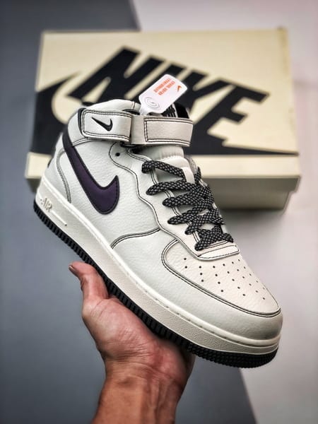 Air Force 1 07 Mid Cinco Faixas Colaboracao Personalizado - Vista 4