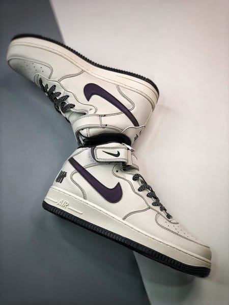 Air Force 1 07 Mid Cinco Faixas Colaboracao Personalizado - Vista 7