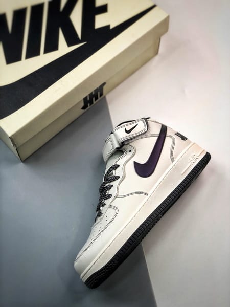 Air Force 1 07 Mid Cinco Faixas Colaboracao Personalizado - Vista 8