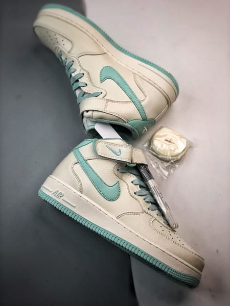 Air Force 1 07 Mid Azul Gelo Caneta - Vista 6