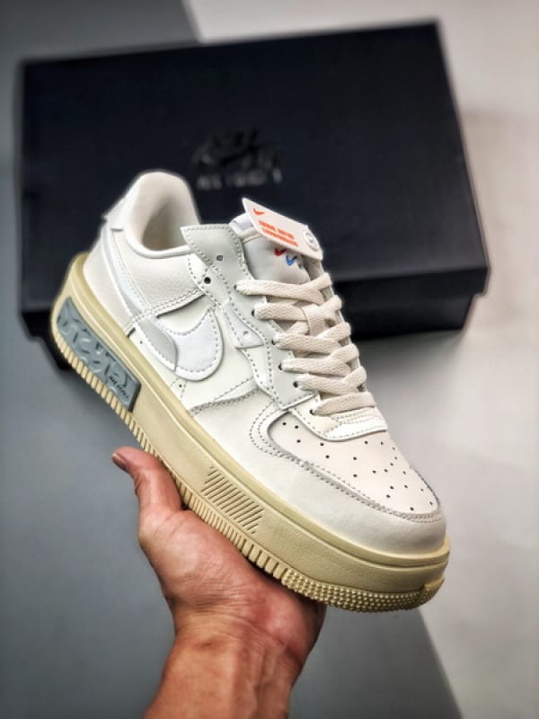 Air Force 1 Fontanka Desconstruido Cinzento Claro - Vista 1