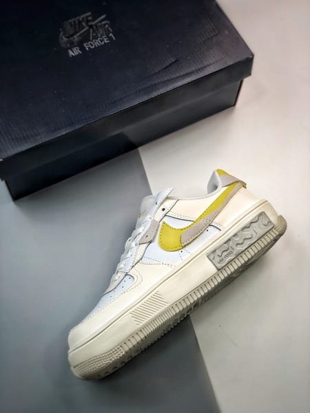 Air Force 1 Fontanka Desconstruido Branco e Limao - Vista 5