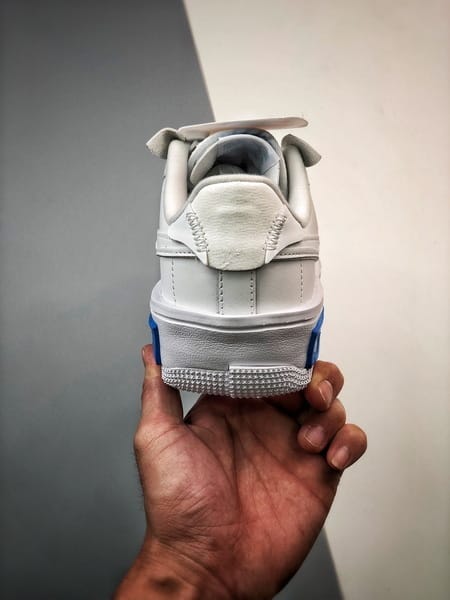 Air Force 1 Fontanka Desconstruido Branco e Azul - Vista 6