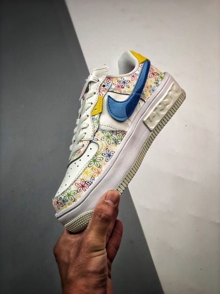 Air Force 1 Fontanka Desconstruido Flores Colorido - Vista 4