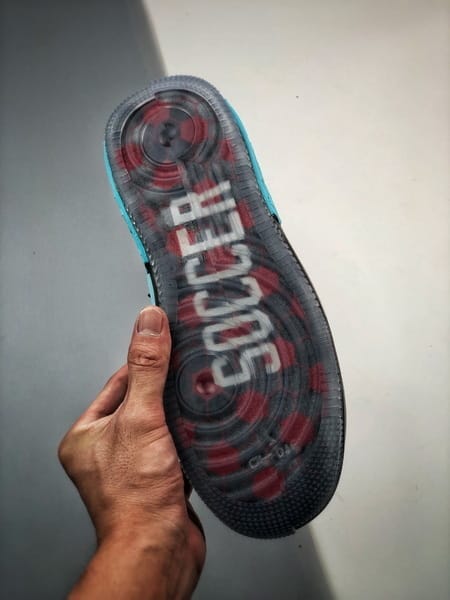 Air Force 1 Fontanka Desconstruido Preto e Azul - Vista 4