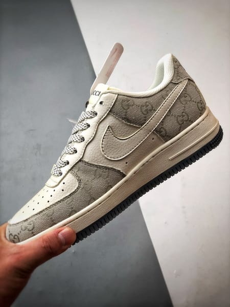 Air Force 1 Low Gucci Mescla e Jeans - Vista 5