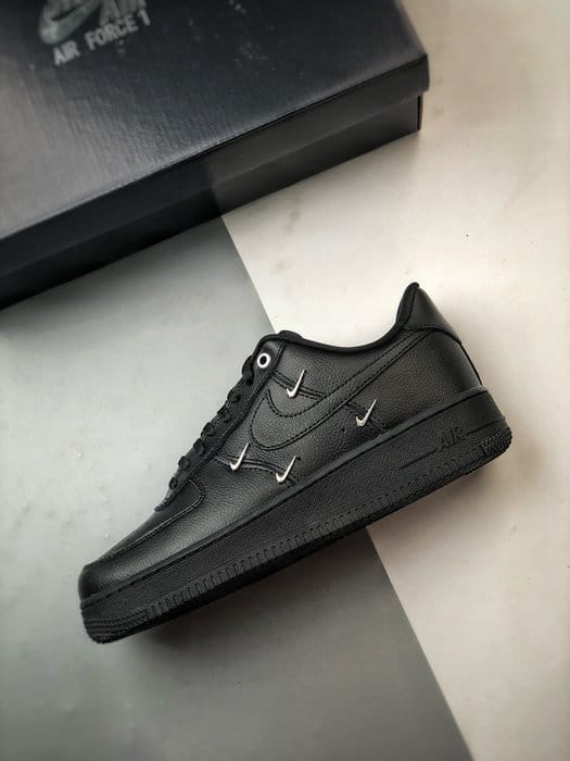 Air Force 1 Low Quatro Pequenos Ganchos Preto - Vista 8