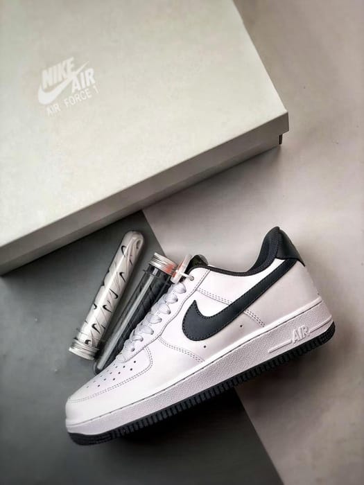 Air Force 1 Low Branco e Verde Escuro - Vista 8