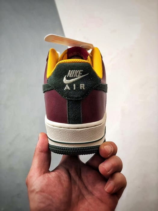 Air Force 1 Low Branco, Castanho e Verde - Vista 3