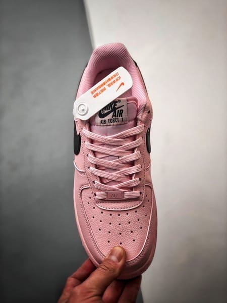 Air Force 1 Low By You Rosa e Preto - Vista 9