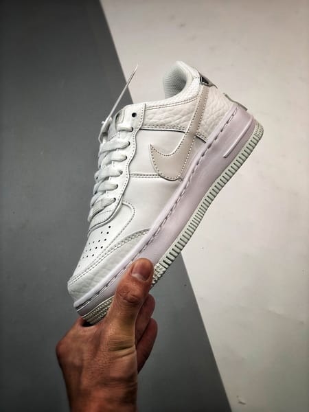 Air Force 1 Shadow Branco e Prata - Vista 7