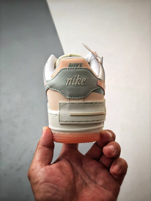 Air Force 1 Shadow Bege Rosa e Cinzento - Vista 3