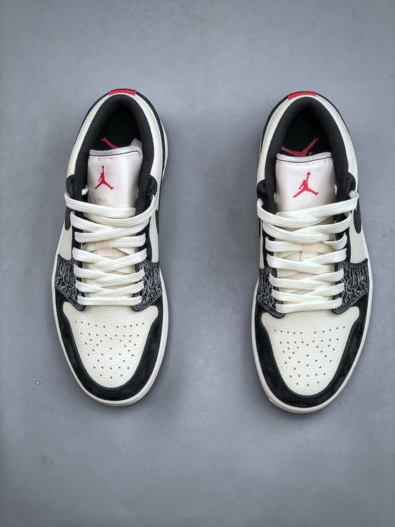 Air Jordan 1 Low x Supreme - Vista 6