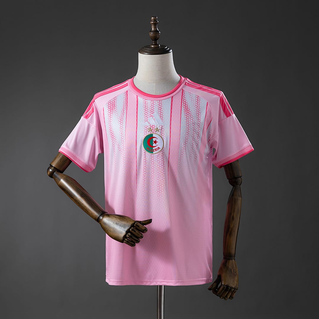 Camisola Seleção Argélia Rosa 2026 - Vista 1