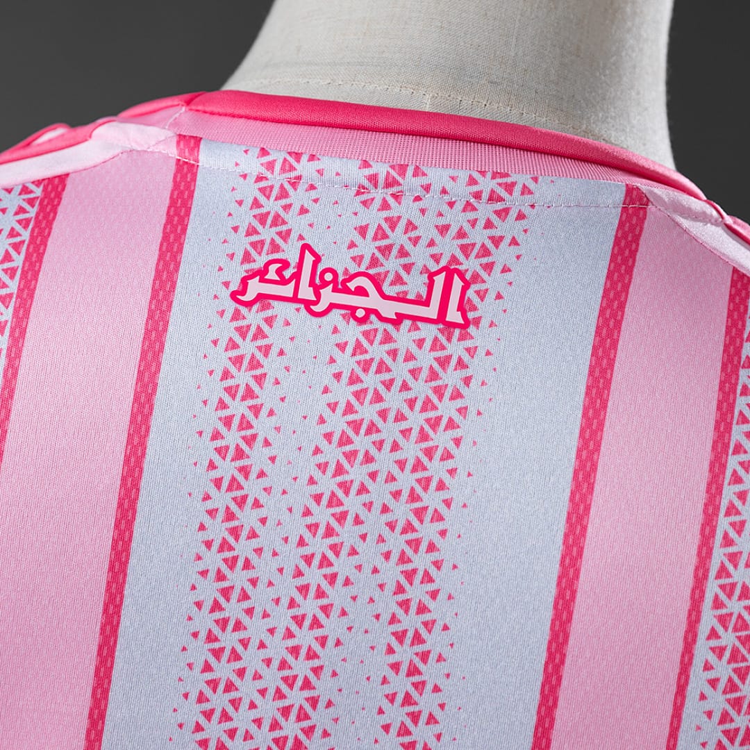 Camisola Seleção Argélia Rosa 2026 - Vista 2