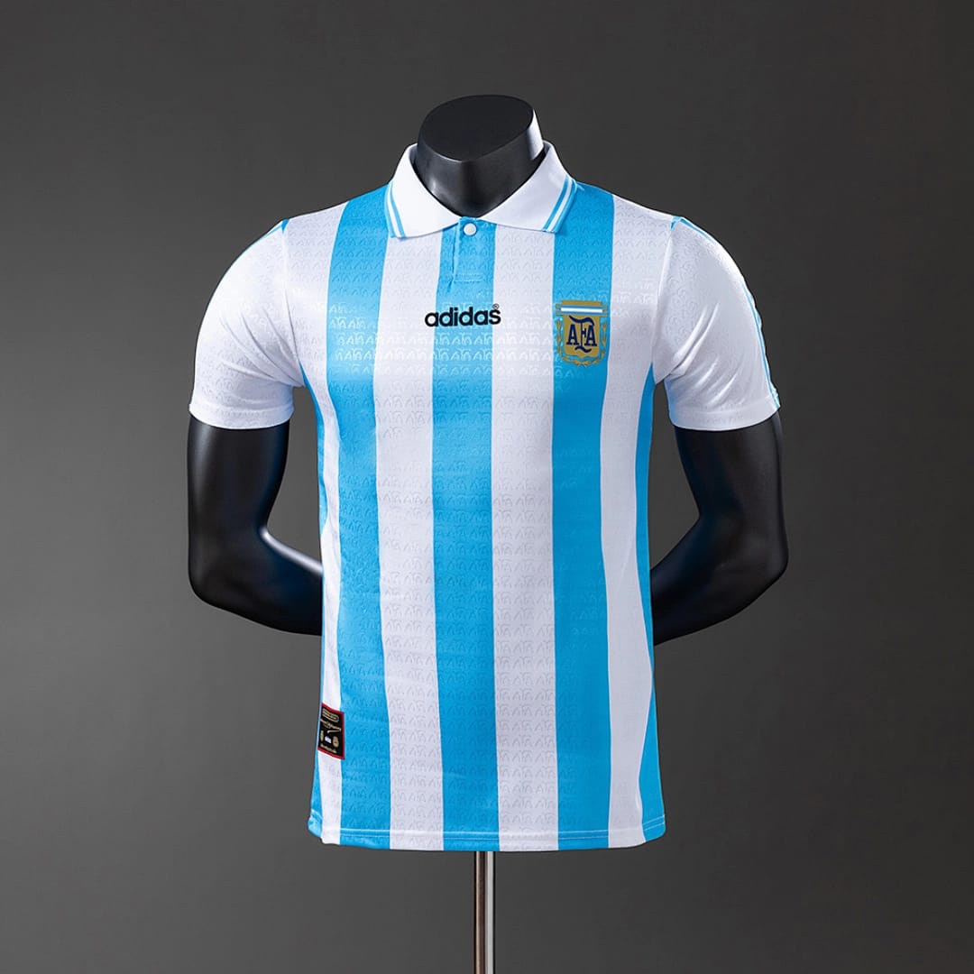 Camisola Principal da Argentina 1994 (Versao Jogador) - Vista 1
