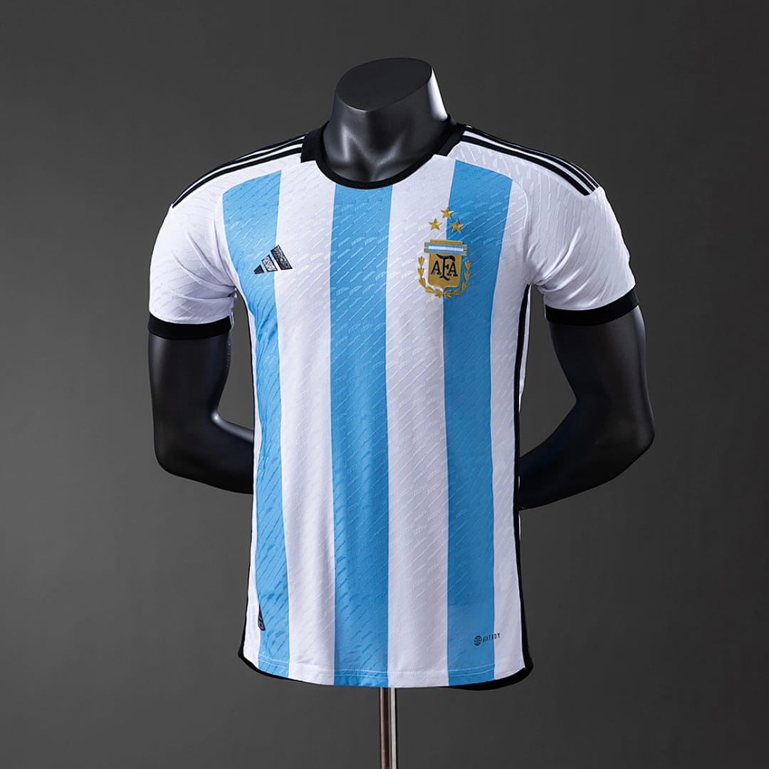 Camisola Principal da Argentina 2022 (Versao Jogador) - Vista 1