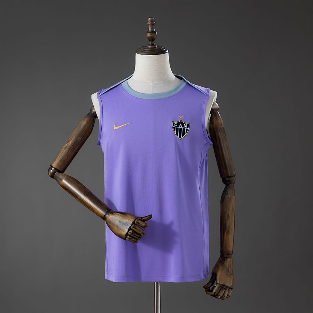 Camisola Treino Colete Atlético Mineiro 2026/2027 Roxa - Vista 1