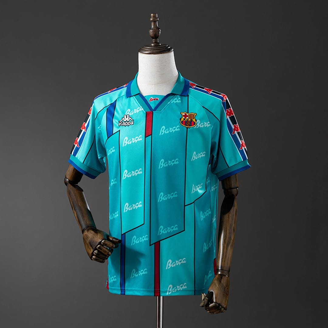 Camisola Alternativa do FC Barcelona 1995 (Retro) - Vista 1
