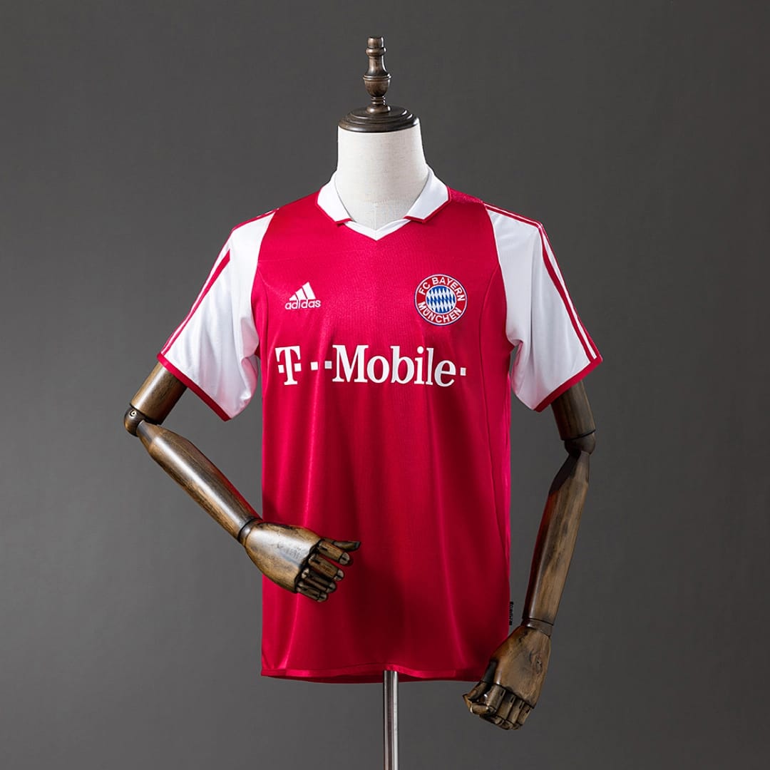 Camisola Principal do Bayern Munich 2003/2004 (Retro) - Vista 1