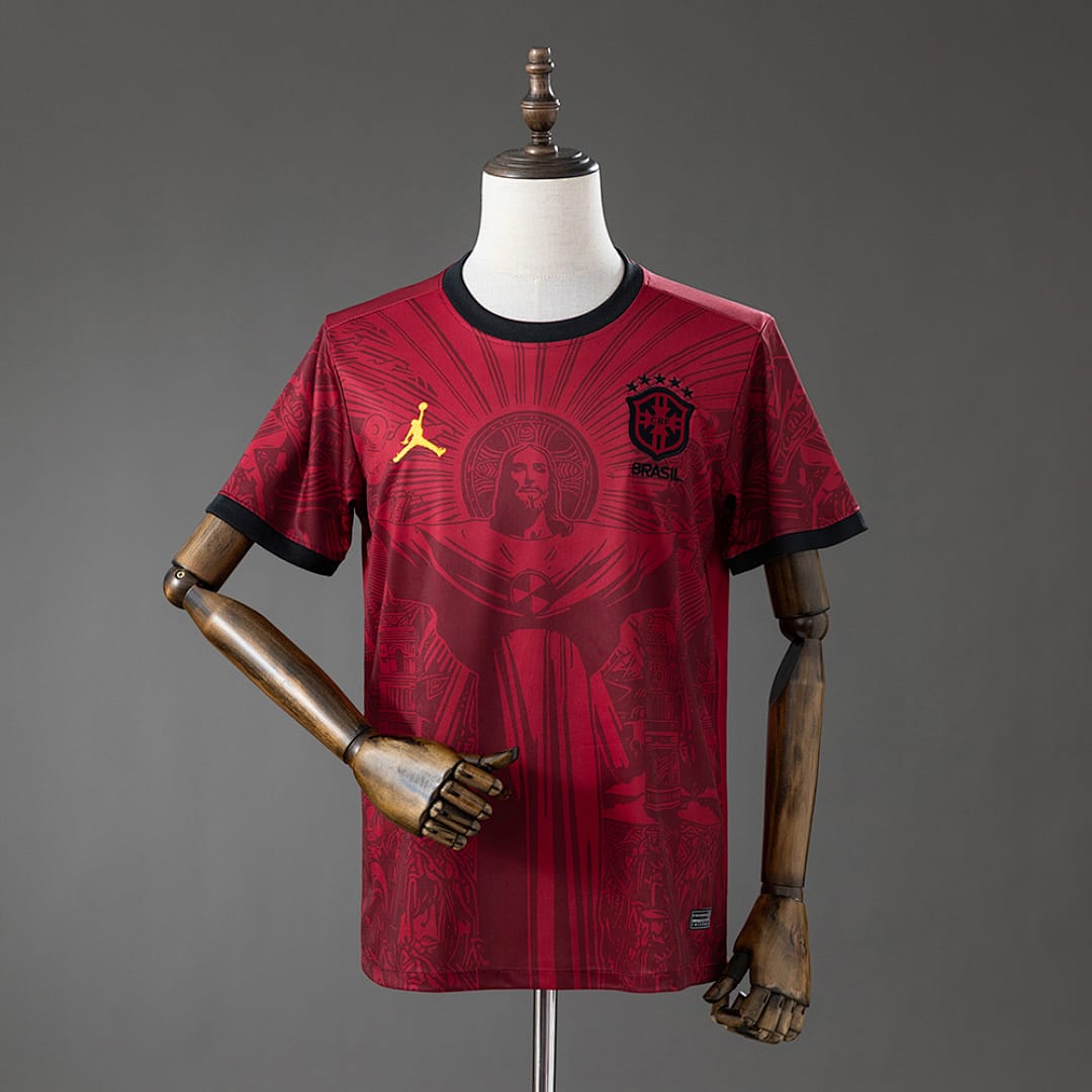 Camisola Concept Brasil Castanha 2026 - Vista 1