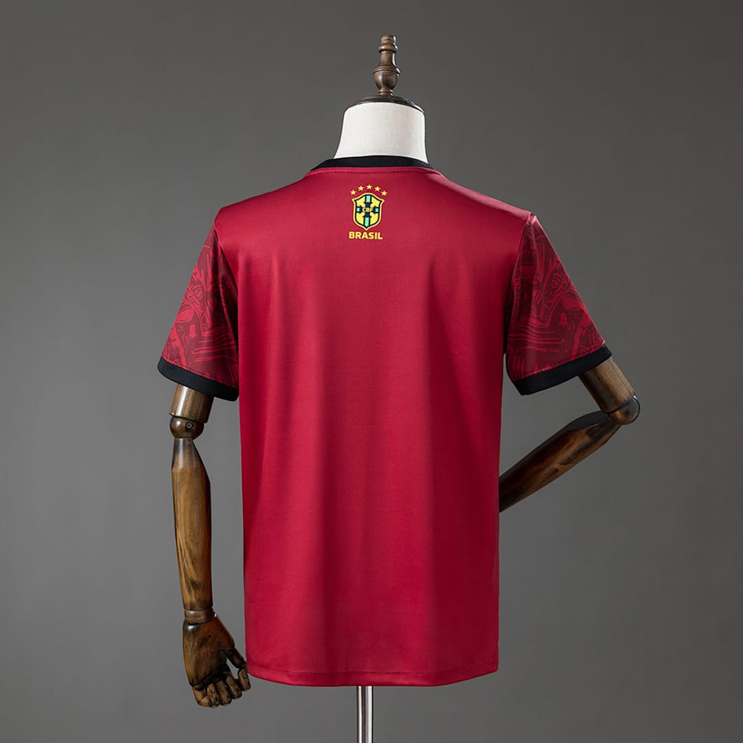 Camisola Concept Brasil Castanha 2026 - Vista 2