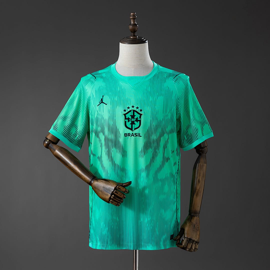 Camisola Guarda-Redes Brasil Verde 2026 - Vista 1