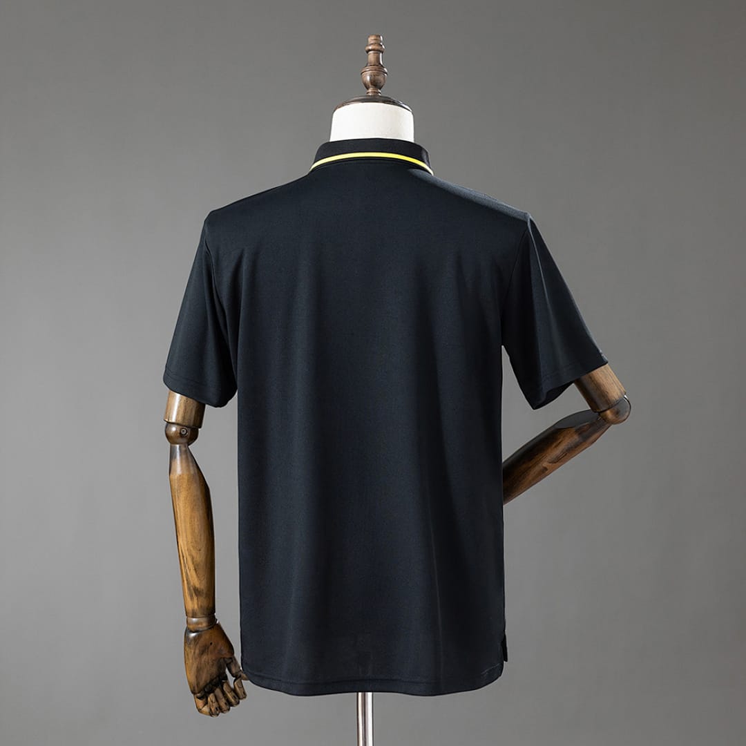 Camisola Polo Preta Brasil 2026 - Vista 2