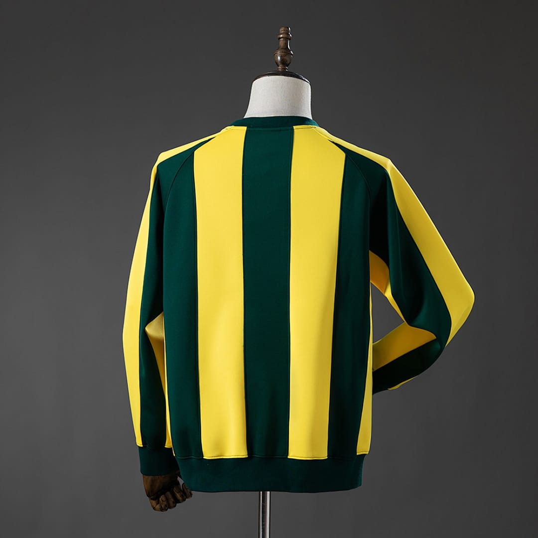 Sweatshirt Brasil Manga Comprida Amarela e Verde - Vista 2