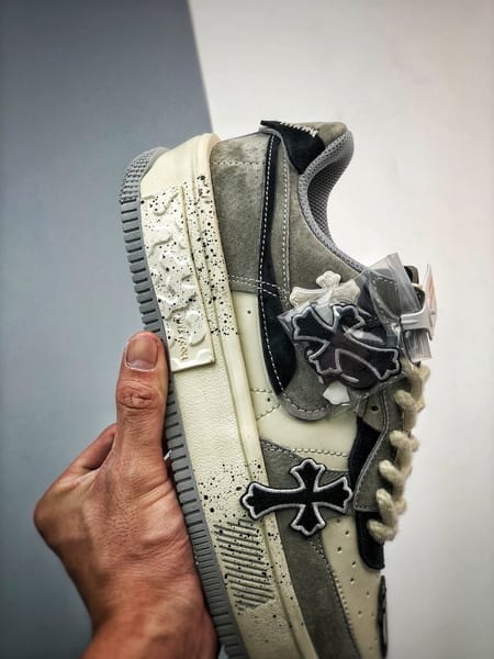 Chrome Hearts x Air Force 1 Low Chrome Hearts Colaboracao Air Force Fontanka - Vista 6