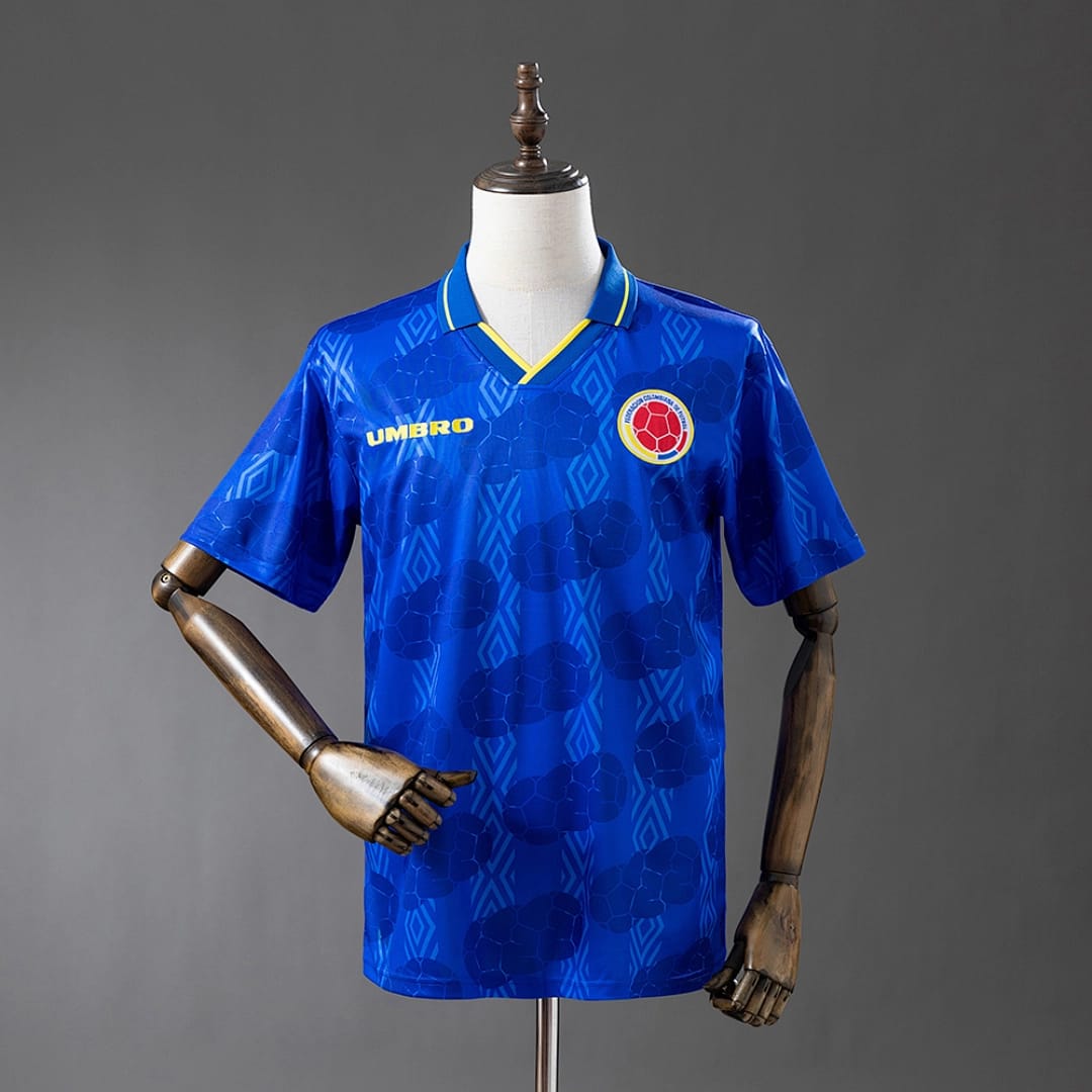 Camisola Alternativa da Colombia 1994 (Retro) - Vista 1