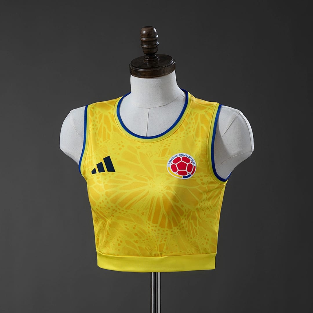 Camisola Principal da Colombia 2026 (Mulher, Colete) - Vista 1