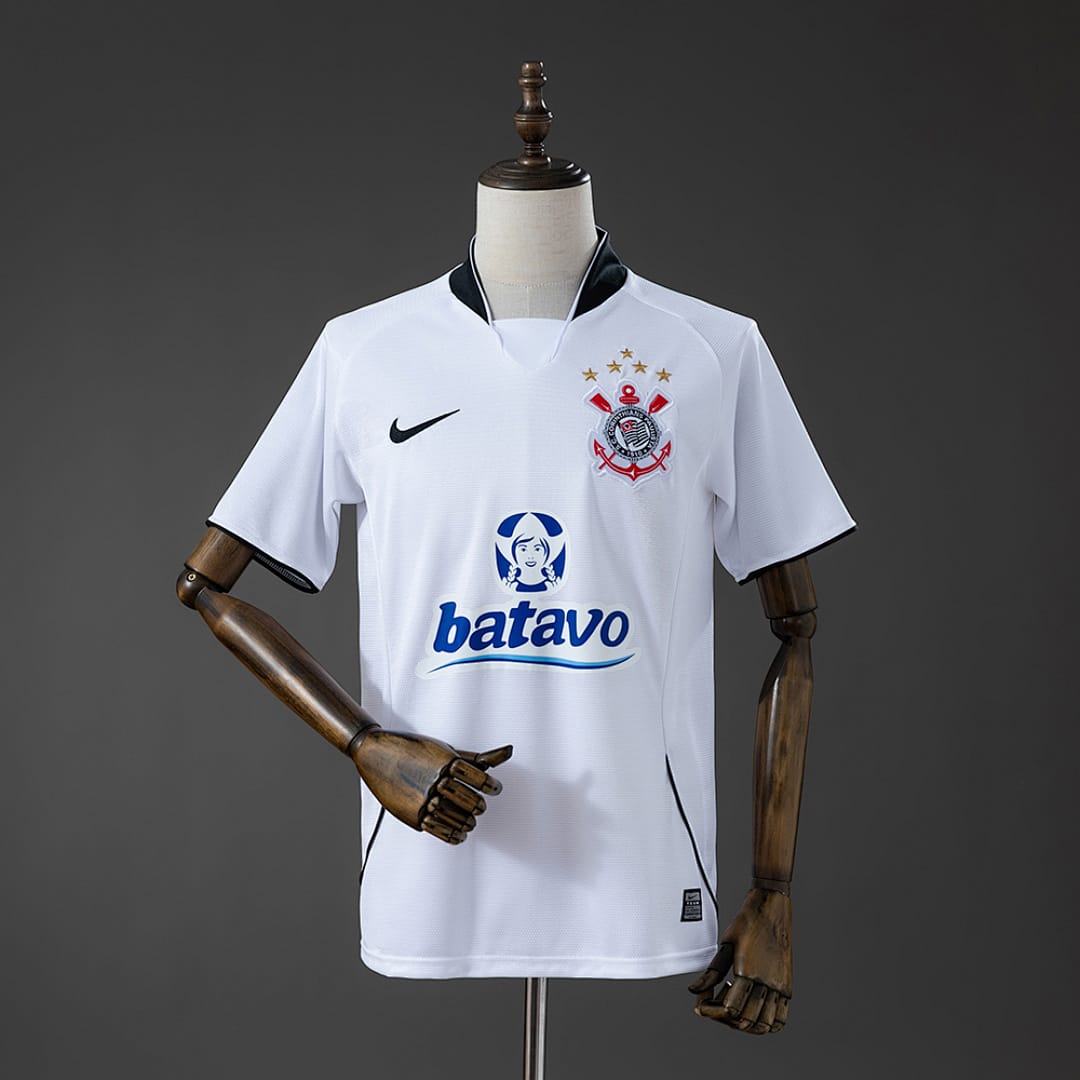 Camisola Principal Corinthians 2009 Retro - Vista 1