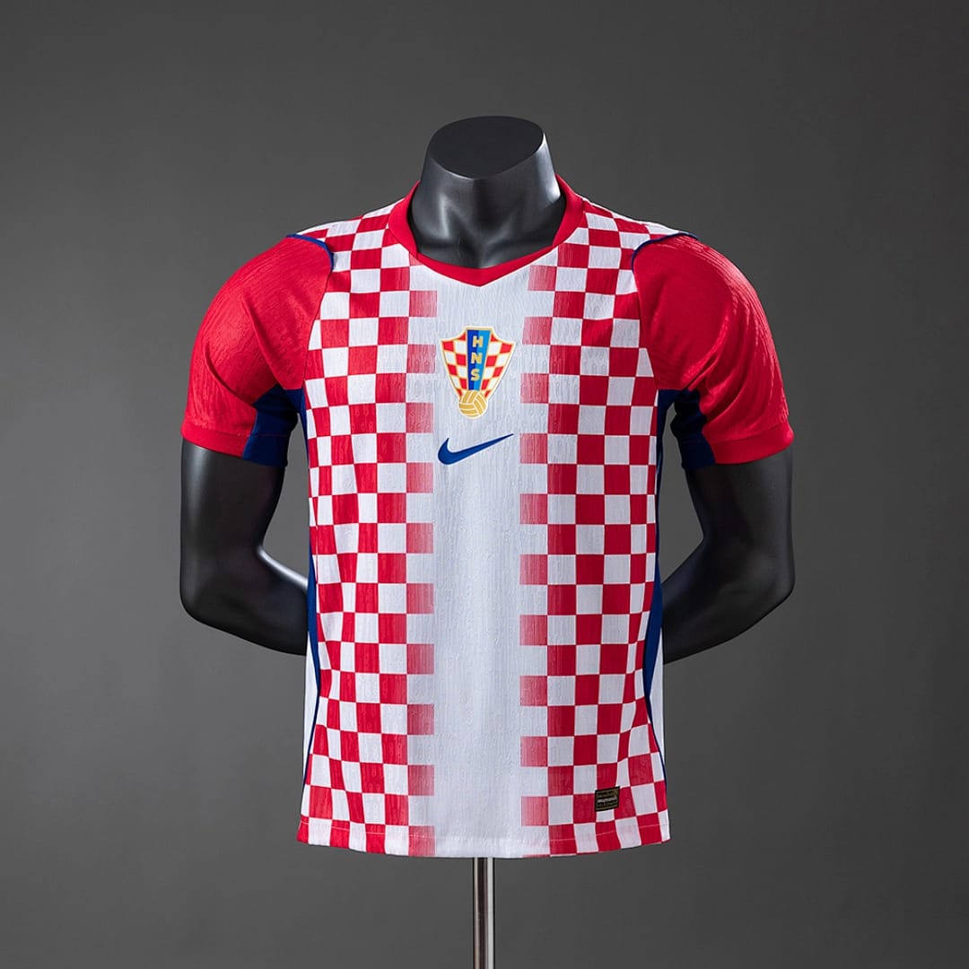 Camisola Principal da Croácia 2026 (Versao Jogador) - Vista 1