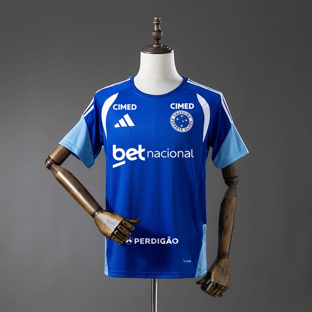 Camisola Cruzeiro 2026/2027 Todos Patrocinadores - Vista 1