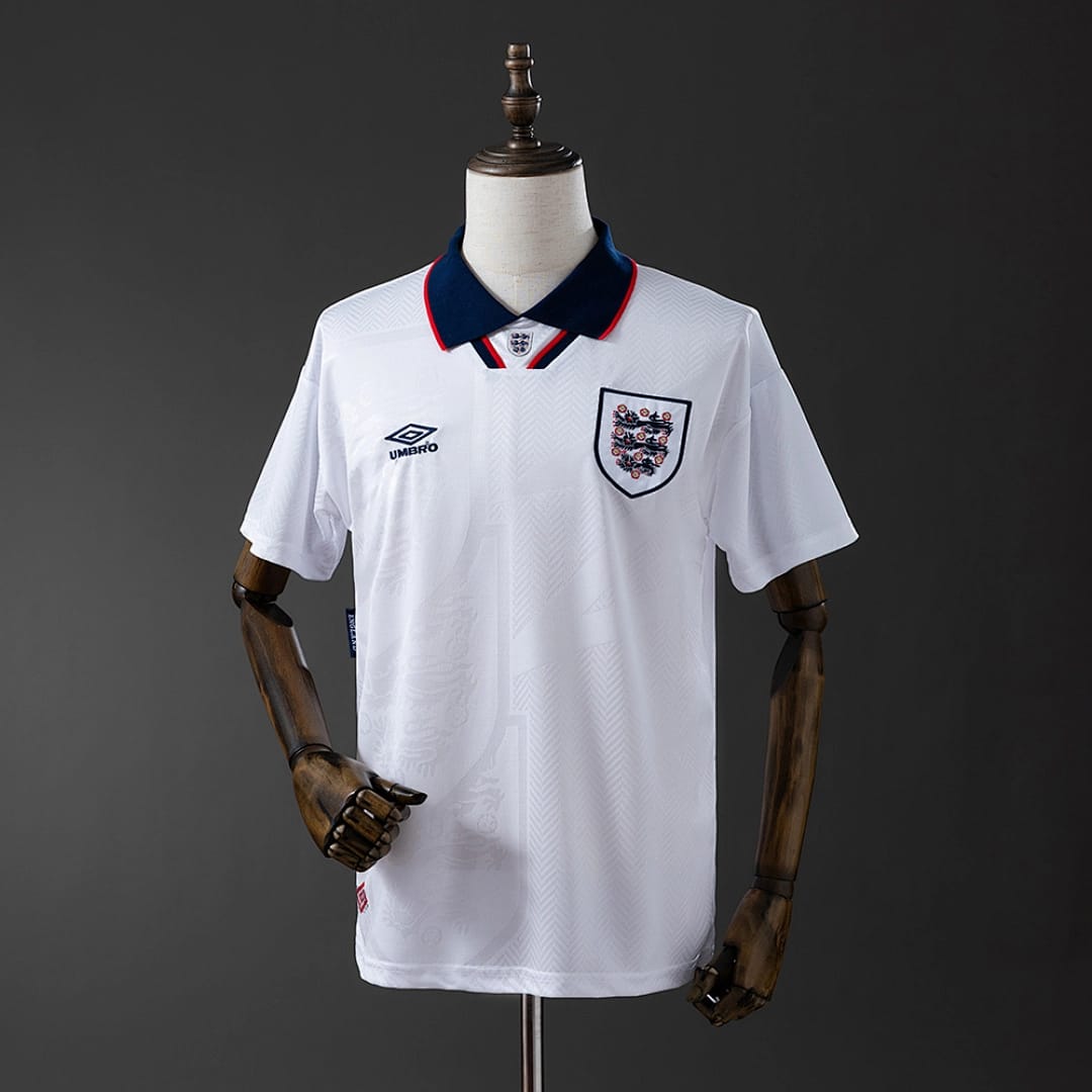Camisola Principal da Inglaterra 1994/1995 (Retro) - Vista 1