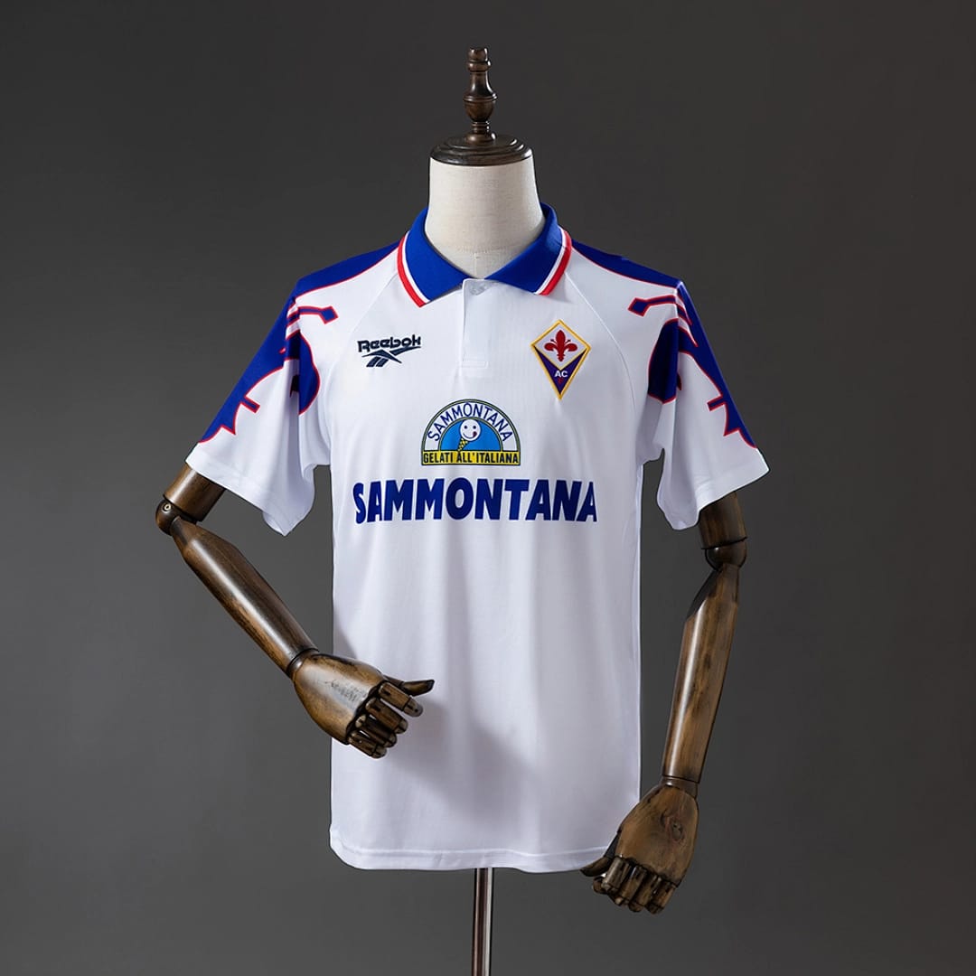 Camisola Alternativa da Fiorentina 1995/1996 (Retro) - Vista 1