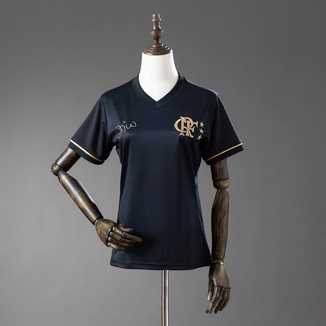 Camisola Feminina Flamengo 2025/26 Edição Especial Preta - Vista 1