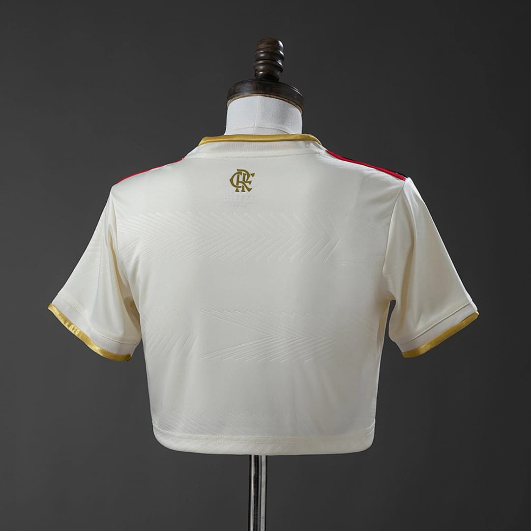 Camisola Feminina Flamengo 2025/26 Terceiro Estilo Crop - Vista 2
