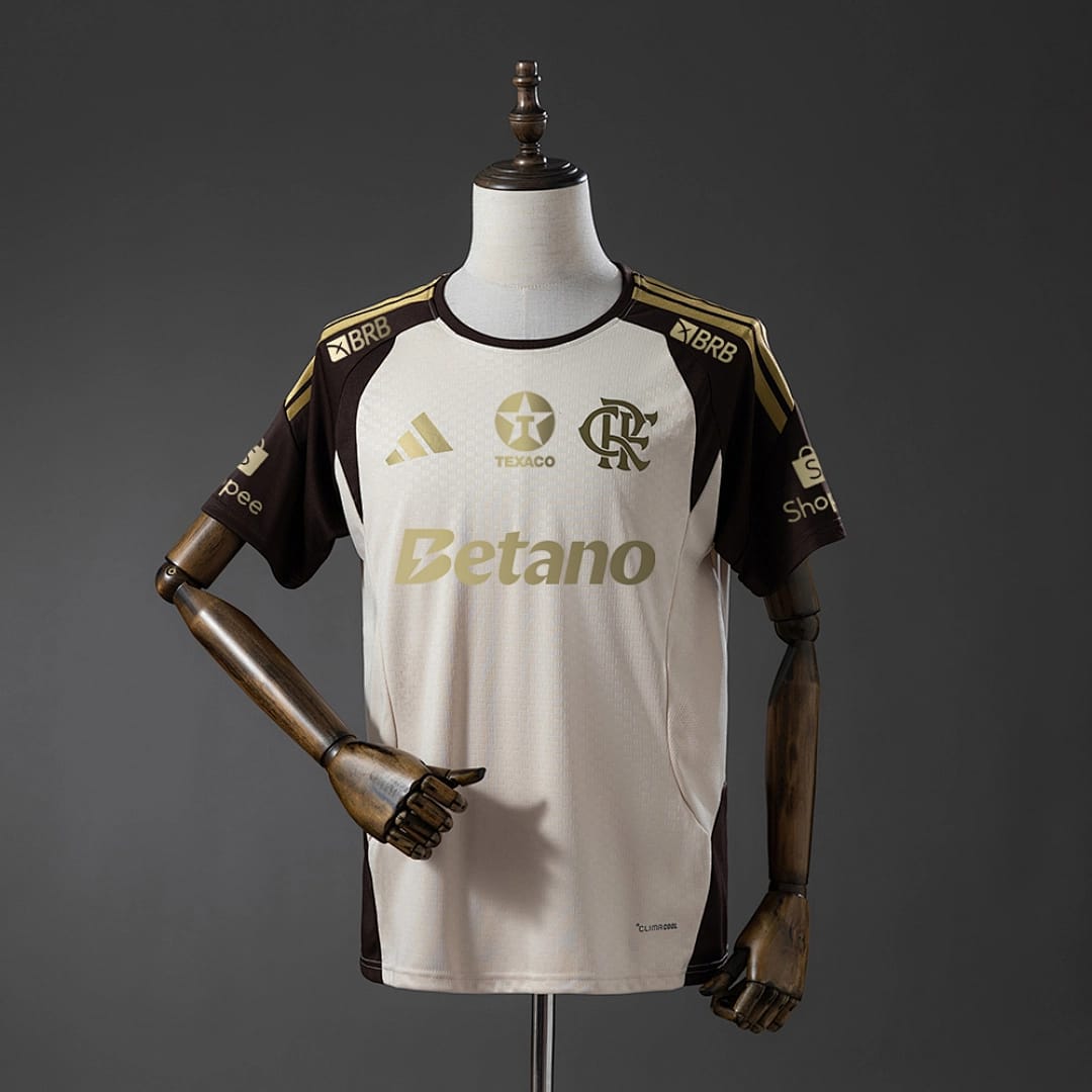 Camisola Flamengo 2026/27 Treino Alperce All Sponsor - Vista 1
